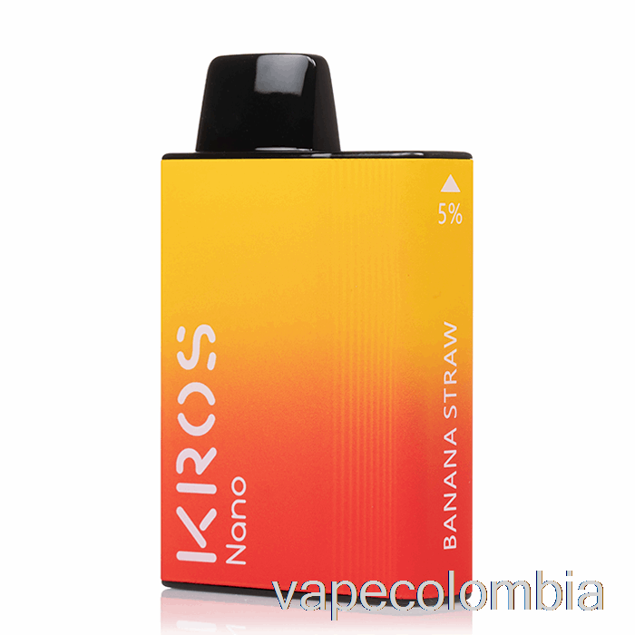 Vape Desechable Kros Nano 5000 Desechable Plátano Fresa